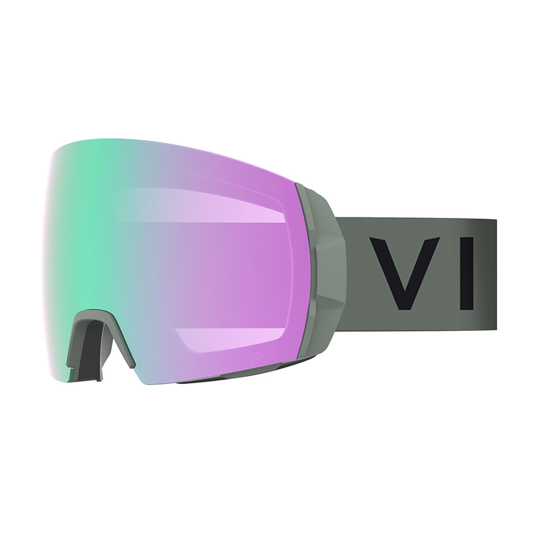 vi goggles Mega Magnetic Ski Goggles XL (Green) – Vight Optics