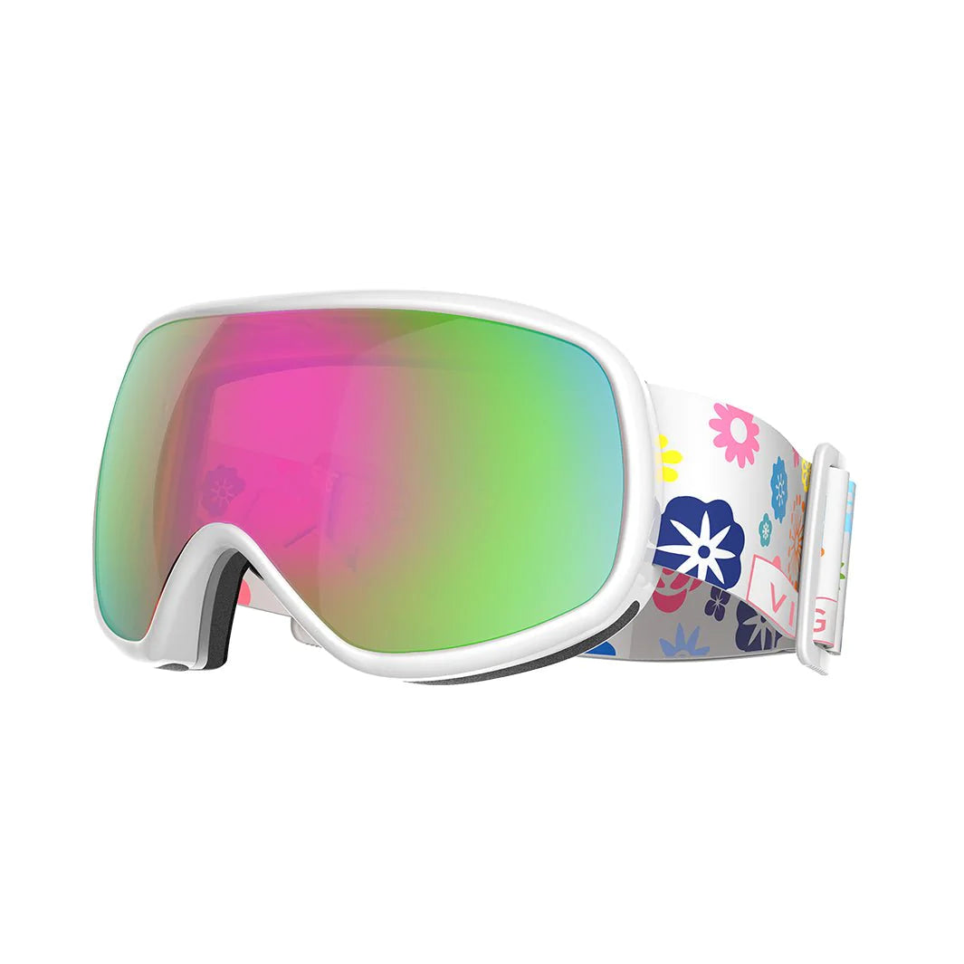 Pikko Kids Snow Goggles - Colorful Flower