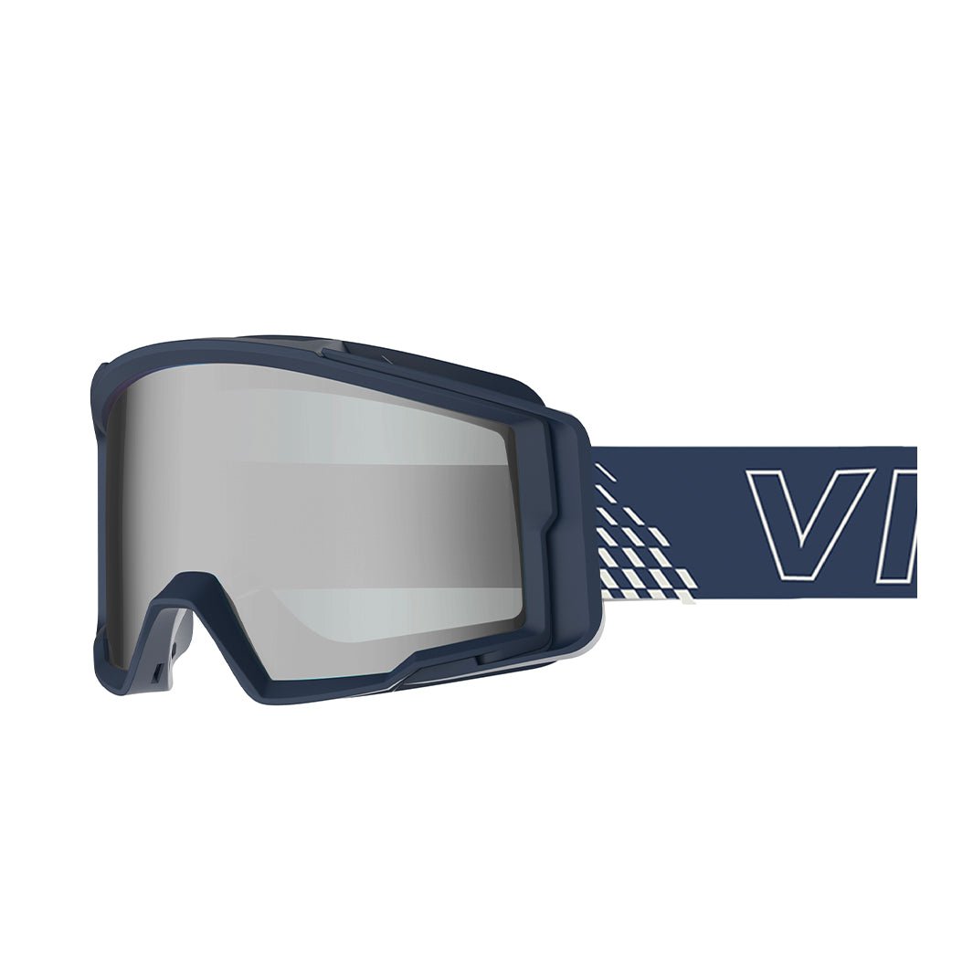 Vight Vida Vintage Moto Style Goggles (Classic Blue) – Vight Optics