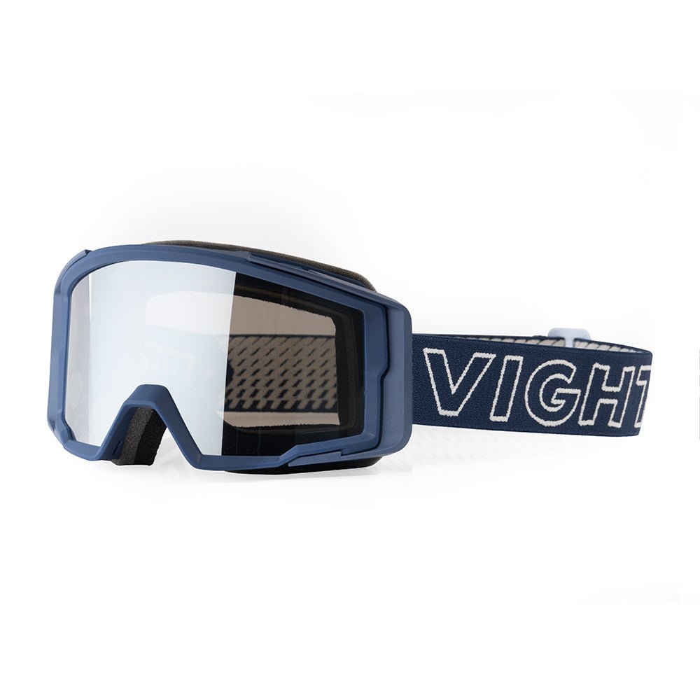 Vight Vida Vintage Moto Style Goggles (Classic Blue) – Vight Optics